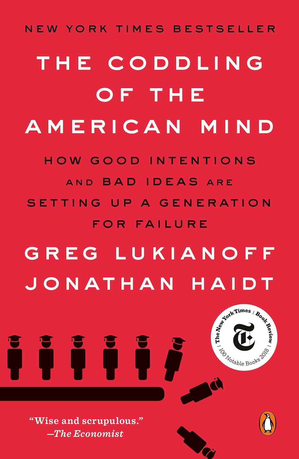 The Coddling of the American Mind:-Paperback –by Greg Lukianoff , Jonathan Haidt