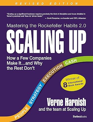 Scaling Up - Paperback –  by Verne Harnish