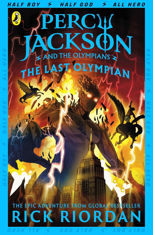 Percy Jackson and the Last Olympian (Book 5) [Paperback] Paperback –  by Rick Riordan