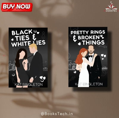 (Combo) (New) Black Ties and White Lies + Pretty Rings and Broken Things (Paperback) by Kat Singleton