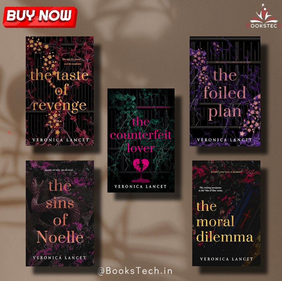 (Combo of 5)The Taste of Revenge+ The Foiled Plan+ The Counterfeit Lover+ The Sins of Noelle+ The Moral Dilemma (War of Sins) (Paperback) by Veronica Lancet