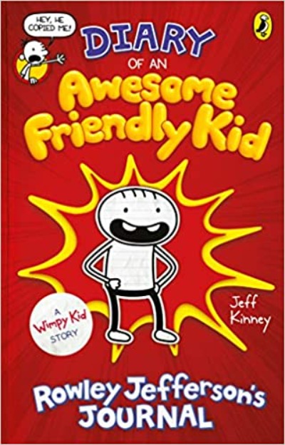 Diary of an Awesome Friendly Kid Hardcover - Jeff Kinney