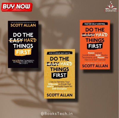 (Combo of 3) Do the Hard Things First Series (Paperback) by Scott Allan