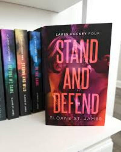 (Combo of 4) Before We Came + Strong and Wild + In The Game + Stand and Defend (Lakes Hockey) (Paperback) by Sloane St James