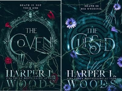 (Combo) The Coven + The Cursed (Coven of Bones)(Paperback) by Harper L. Woods