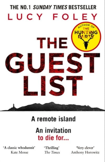 The Guest List Paperback by Lucy Foley