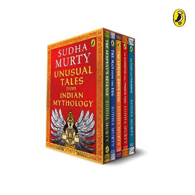 Unusual Tales from Indian Mythology boxset  –  by Sudha Murty