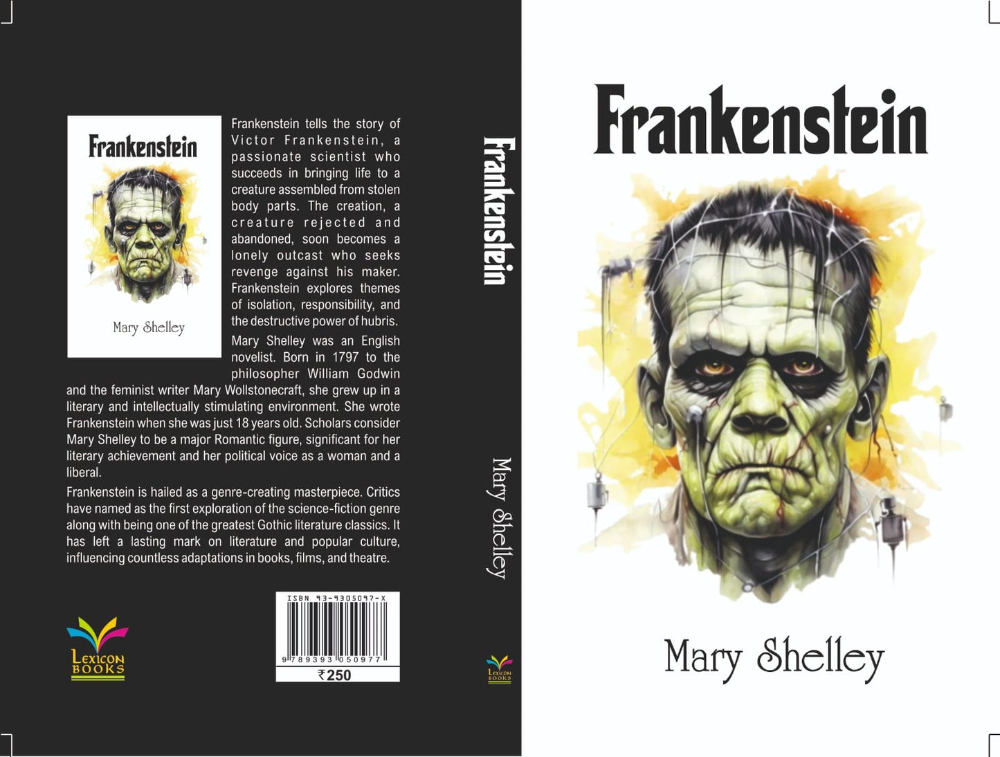 Frankenstein -Paperback- mary shelley