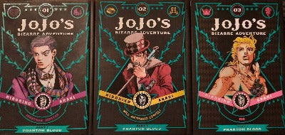 JoJo's Bizarre Adventure (Volume 1 to 3) (Paperback) by Hirohiko Araki