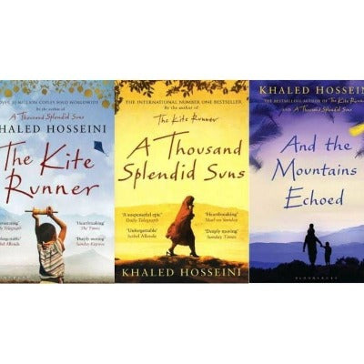 (Combo) The Kite Runner + A Thousand Splendid Suns + And the Mountains Echoed (Paperback) by Khaled Hosseni