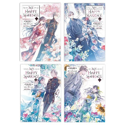 (Combo) My Happy Marriage Vol. 1 to Vol. 4  (Paperback) by Akumi Agitogi