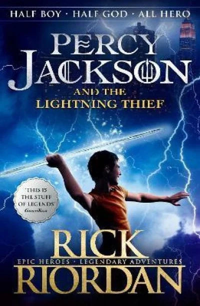 Percy Jackson and the Lightning Thief (Percy Jackson and the Olympians) Paperback –  by Rick Riordan